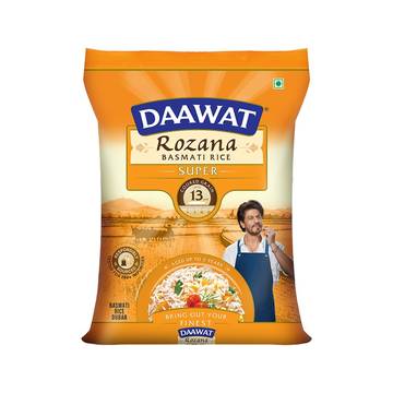 Daawat Rozana Super Basmati Rice - 1 kg